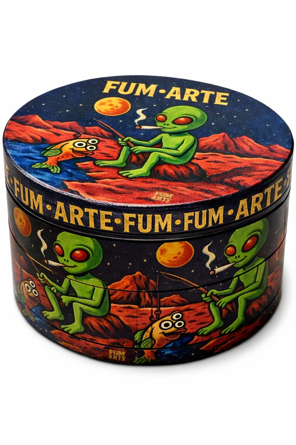 Grinder FumArte- Alien Invasion